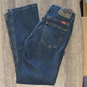 Wrangler Boys Dark Blue Relaxed Jeans Denim Back To School 10 Slim